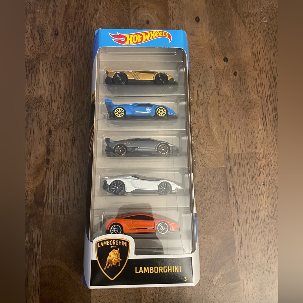 Hot Wheels Lamborghini 5 Pack